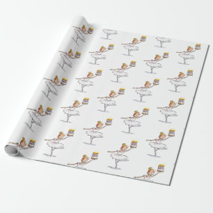 Ballet Geburtstag Geschenkpapier