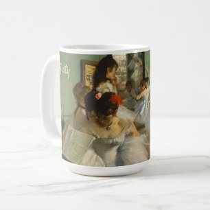Ballet-Klasse   Edgar Degas   Tänzer Personalisier Kaffeetasse