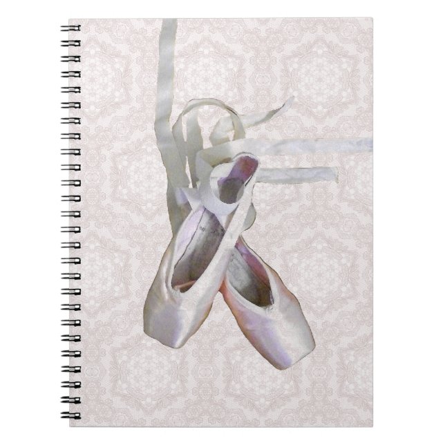 Ballet & Lace Spirale Notebook/Journal Notizblock (Vorderseite)