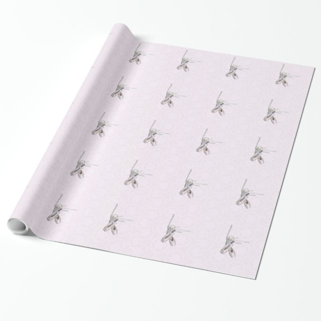 "Ballet & Lace"-Umschlagpapier Geschenkpapier (Ungerollt)