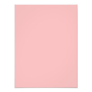 Ballet Light Pink Personalisiert Peach Background Fotodruck
