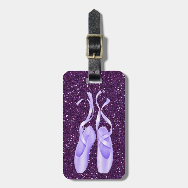 Ballet Luggage Tag - SRF Gepäckanhänger (Vorderseite vertikal)