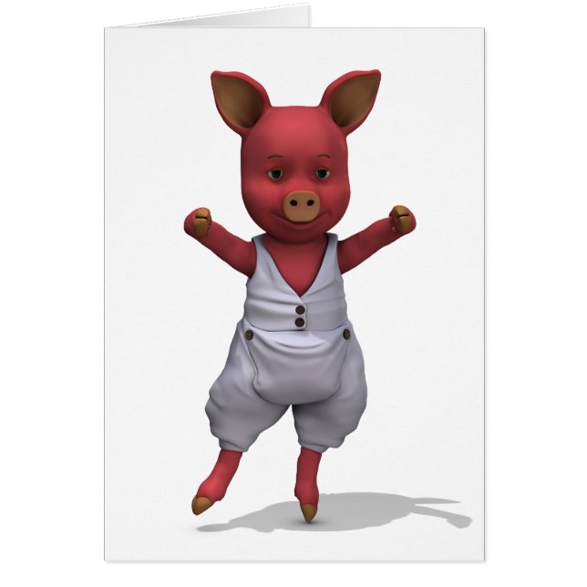 Ballet Pig En Pointe (Vorne)