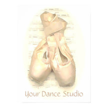 Ballet Pointe Shoes Personalisiert gestrichen