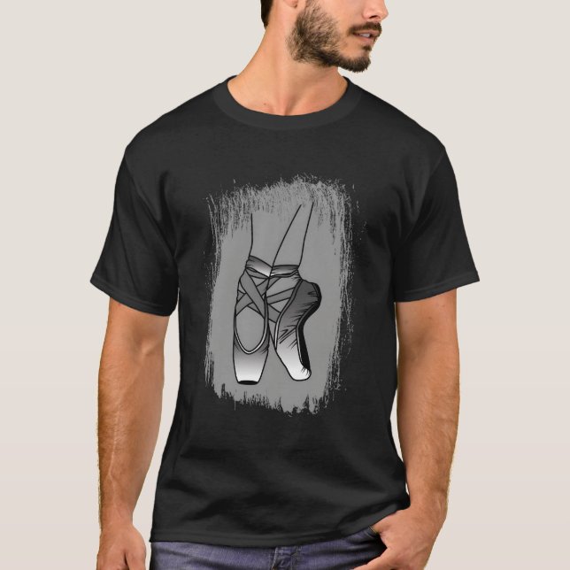 Ballet Pointe Shoes T-Shirt (Vorderseite)