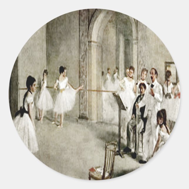 Ballet Practice Aufkleber (Vorderseite)