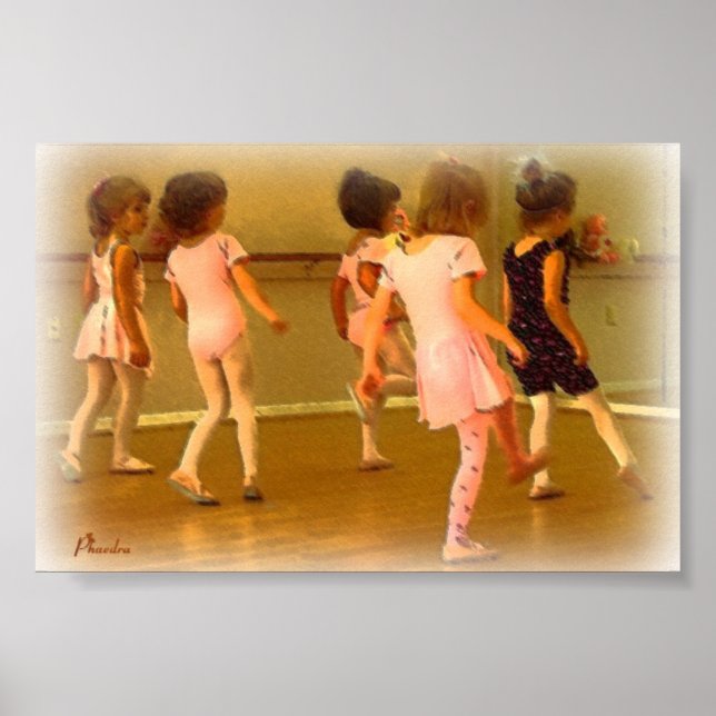 Ballet Practice Poster (Vorne)