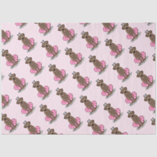 Ballet Princess Chocolate Labrador Labrador Retrie Seidenpapier