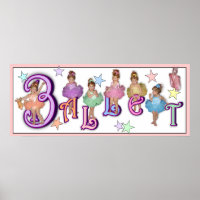 Ballet - Print (White Background)