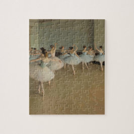 Ballet Probe Artwork - Tanz in einer großen Halle Puzzle