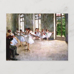 Ballet Probe Postkarte