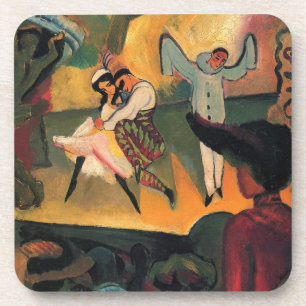 Ballet Russes, Russisches Ballett von August Macke Getränkeuntersetzer