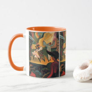 Ballet Russes, Russisches Ballett von August Macke Tasse