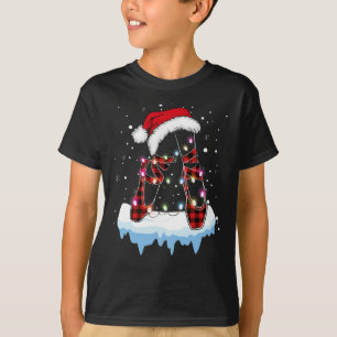 Ballet Scutis Ss Niedlich Sss Weihnachtsbeleuchtun T-Shirt