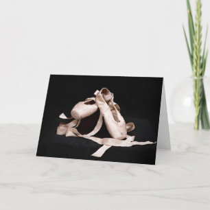 Ballet Shoes Card Karte