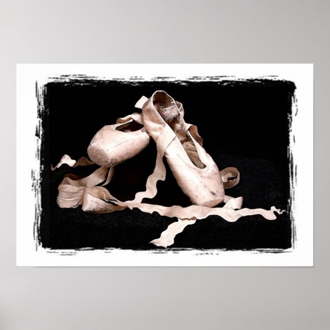 Ballet Shoes drucken Poster (Vorne)