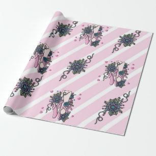 Ballet Shoes Geschenkpapier