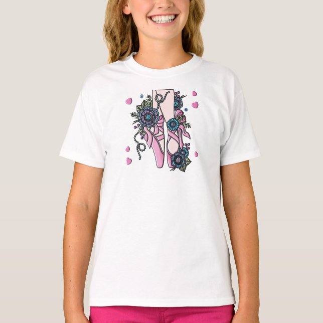 Ballet Shoes T-Shirt (Vorderseite)