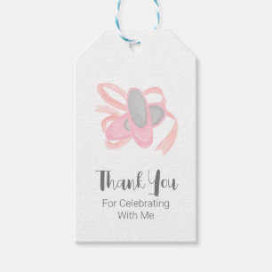 Ballet Shoes Vielen Dank für Ihr Interesse Tag Pin Geschenkanhänger