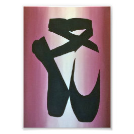 Ballet Slipper 12x18 Print Fotodruck