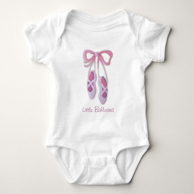 Ballet Slippers Baby Strampler (Vorderseite)