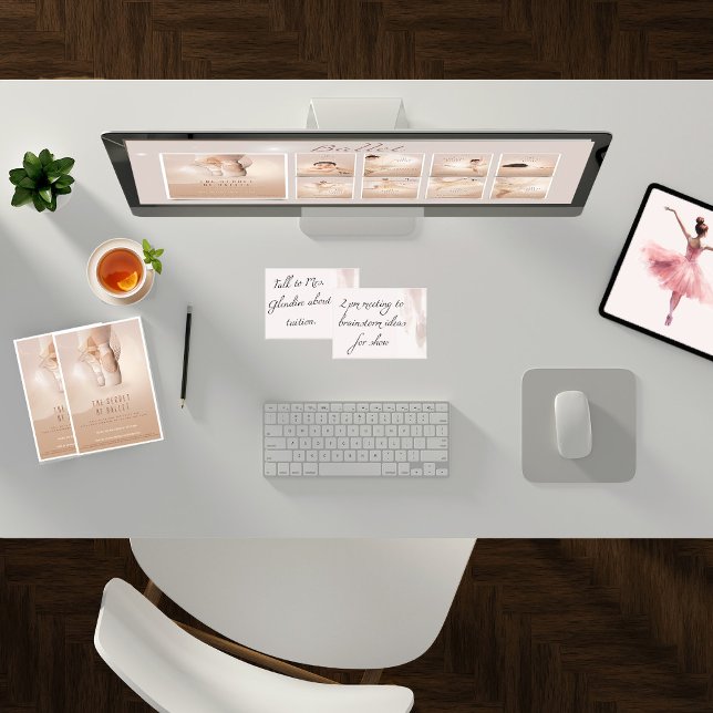 Ballet Slippers - Nachhinweise Post-it Klebezettel (Von Creator hochgeladen)