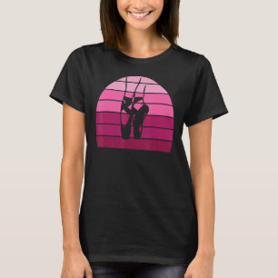 Ballet Slippers Rosa Sunset Ballerina Liebe bis Da T-Shirt