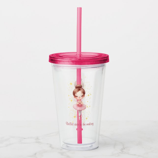 Ballet Star Acryltrinkbecher (Vorderseite)