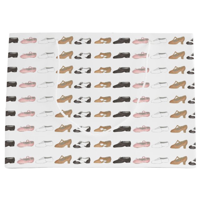 Ballet Stich Jazz Acro Lyrical Dance Shoes Geschen Große Geschenktüte (Vorderseite)