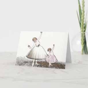 Ballet Teacher Card Karte
