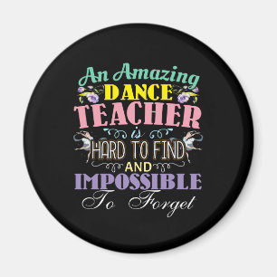 Ballet Teacher Wertschätzung - Phantastisches Ange Magnet
