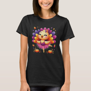 Ballet Turkey Ballet Tänzerin Herbst Tanz Girls T-Shirt