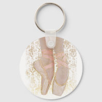 Ballet Zehenschuhe - Rosa Gold Weiß