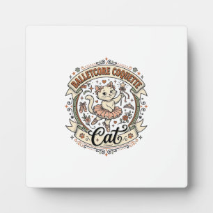 Balletcore Coquette Katze Balletcore Coquette Katz Fotoplatte