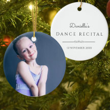Ballett-Abschlussfoto mit Text 