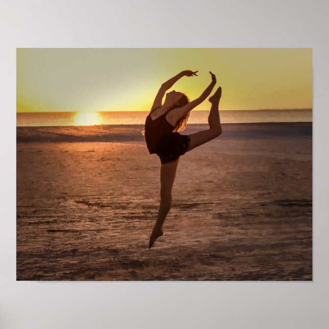 Ballett am Strand Poster (Vorne)
