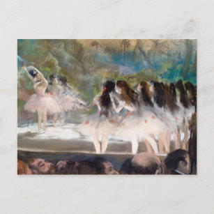 Ballett an der Pariser Oper von Edgar Degas Postkarte