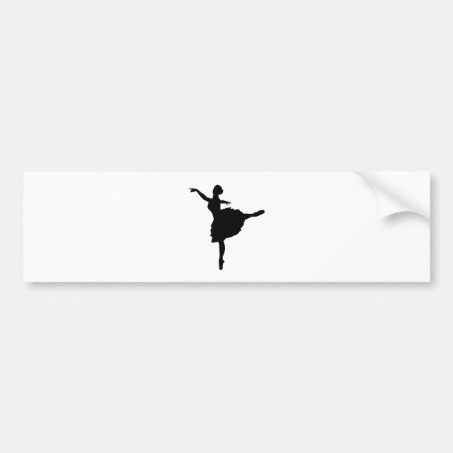 Ballett Autoaufkleber (Vorne)
