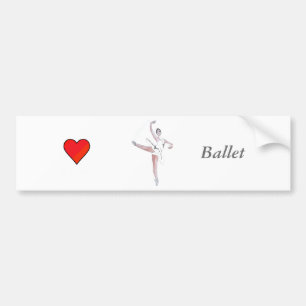 Ballett Autoaufkleber