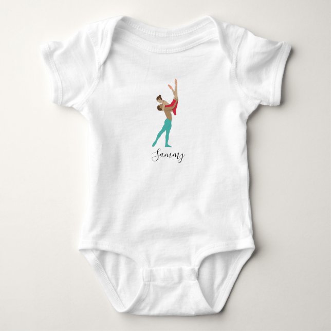 Ballett Baby Strampler (Vorderseite)