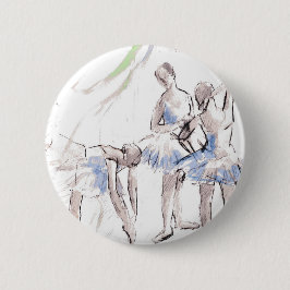 Ballett Ballerina Button