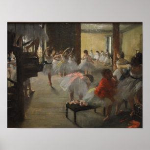 Ballett-Ballerina-Degas-Tanzposter Poster