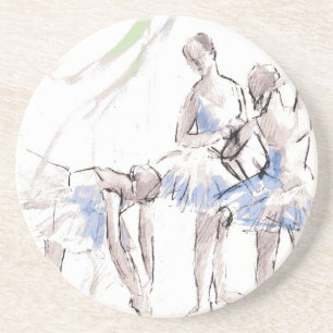 Ballett Ballerina Getränkeuntersetzer