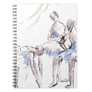 Ballett Ballerina Notizblock