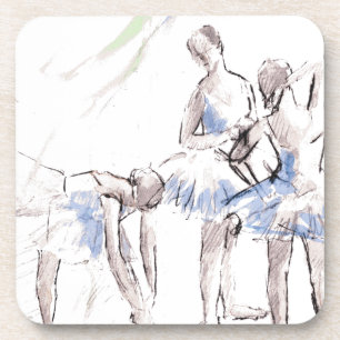Ballett Ballerina Untersetzer