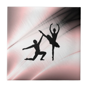 Ballett-Couple-Dance Pink-Akzent Fliese