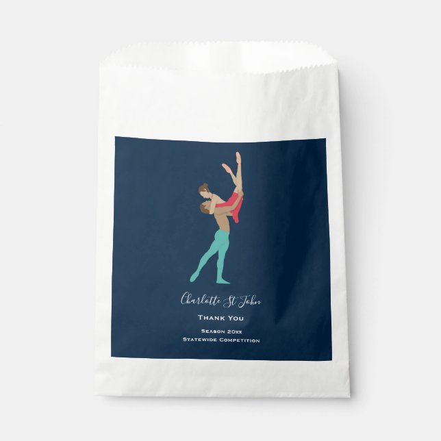 Ballett Geschenktütchen (Vorderseite)