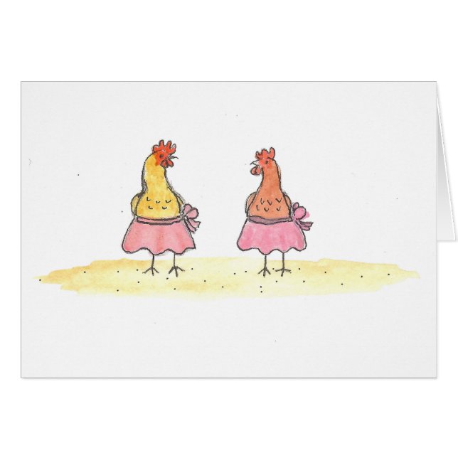 Ballett-Hennen (Vorderseite (Horizontal))