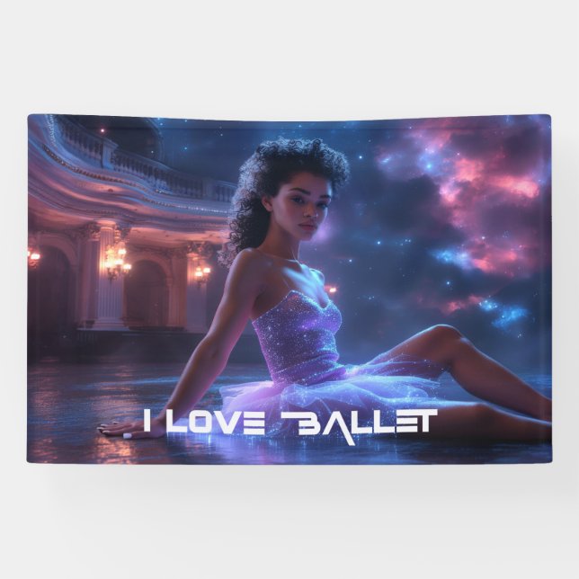BALLETT - ICH LIEBE BALLETT BANNER (Horizontal)