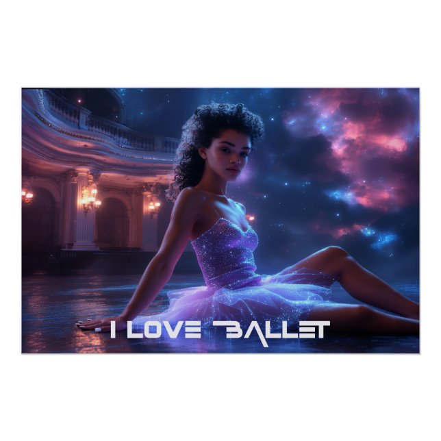 BALLETT - ICH LIEBE BALLETT POSTER (Vorderseite)